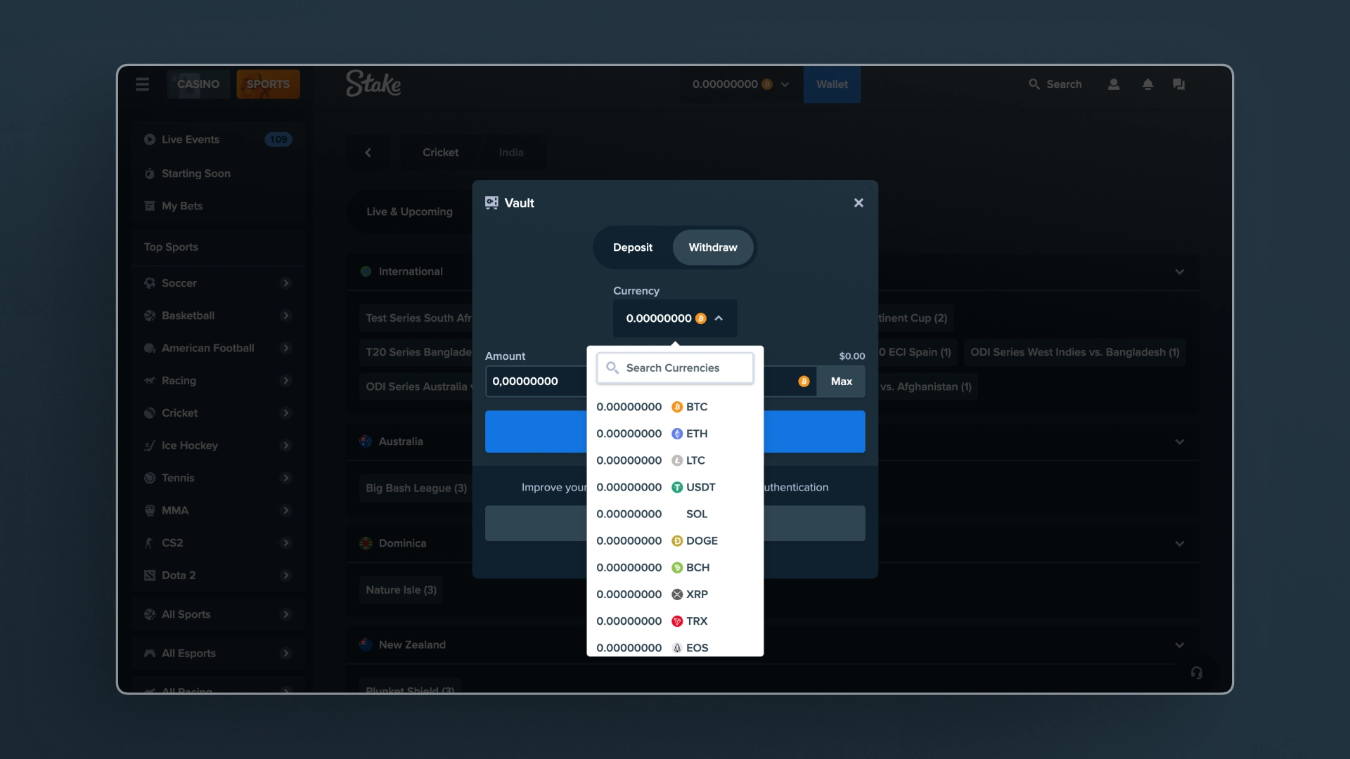 image whthdraw methods stake